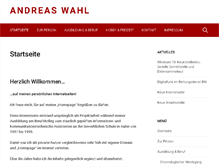 Tablet Screenshot of andreas-wahl.de